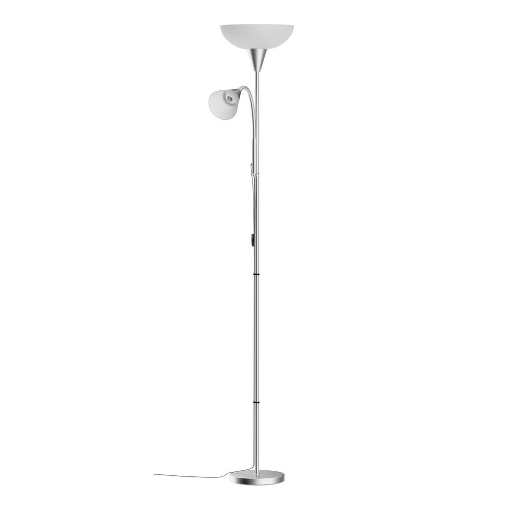 Artiss Floor Lamp 180cm Silver, Adjustable Child Light Pole, Easy Assembly - SuperSaverAU - view 3