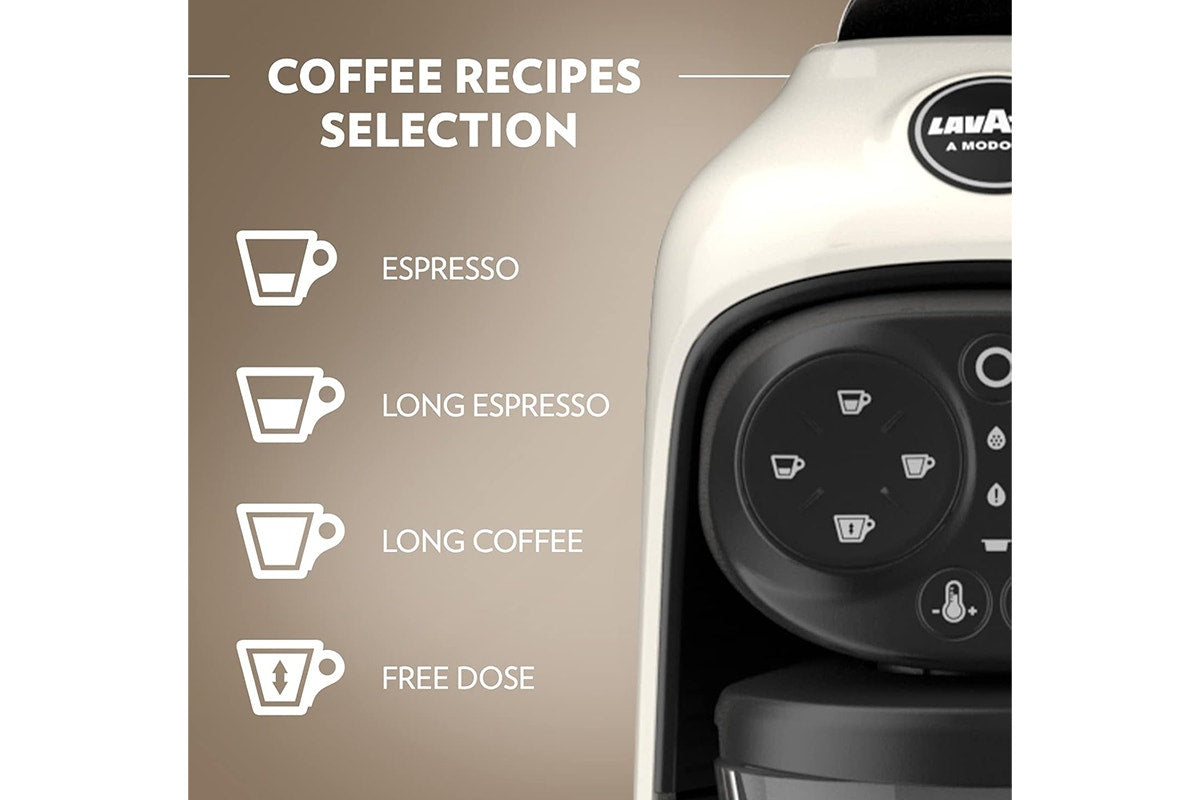 Lavazza A Modo Mio Deséa Coffee Machine - White Cream - SuperSaverAU - view 7