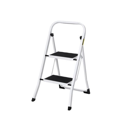 Giantz 2 Step Ladder Multi-Purpose Folding Steel Light Weight Platform - SuperSaverAU - view 1