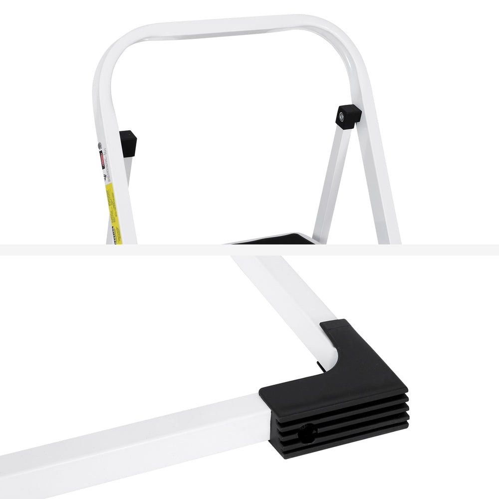 Giantz 2 Step Ladder Multi-Purpose Folding Steel Light Weight Platform - SuperSaverAU - view 3