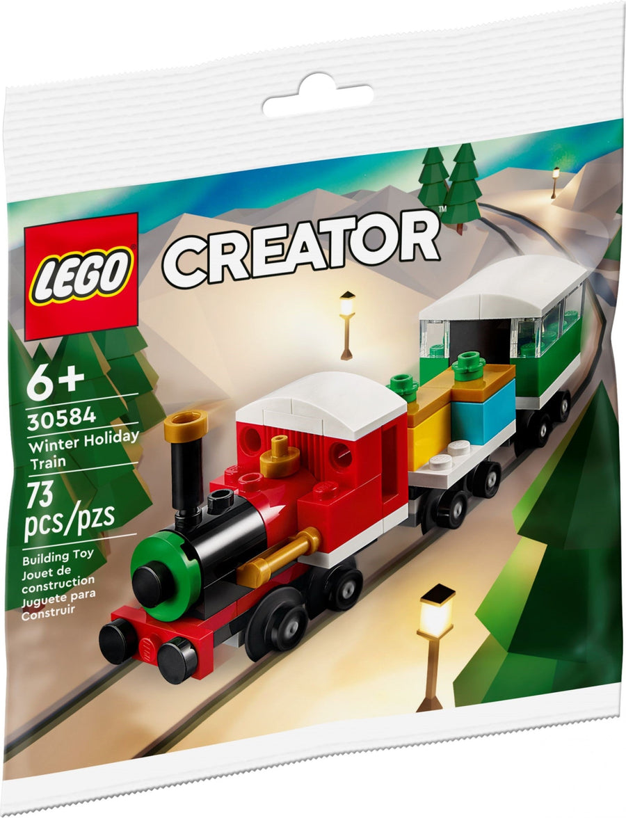 LEGO 30584 Winter Holiday Train Polybag - SuperSaverAU - view 1
