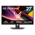 LG UltraGear G6 27" QHD IPS 200Hz 1ms Gaming Monitor (27G610A-B)