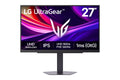 LG 27" UltraGear 4K UHD 180Hz Dual Mode 1ms G-Sync Gaming Monitor (27G810A-B)