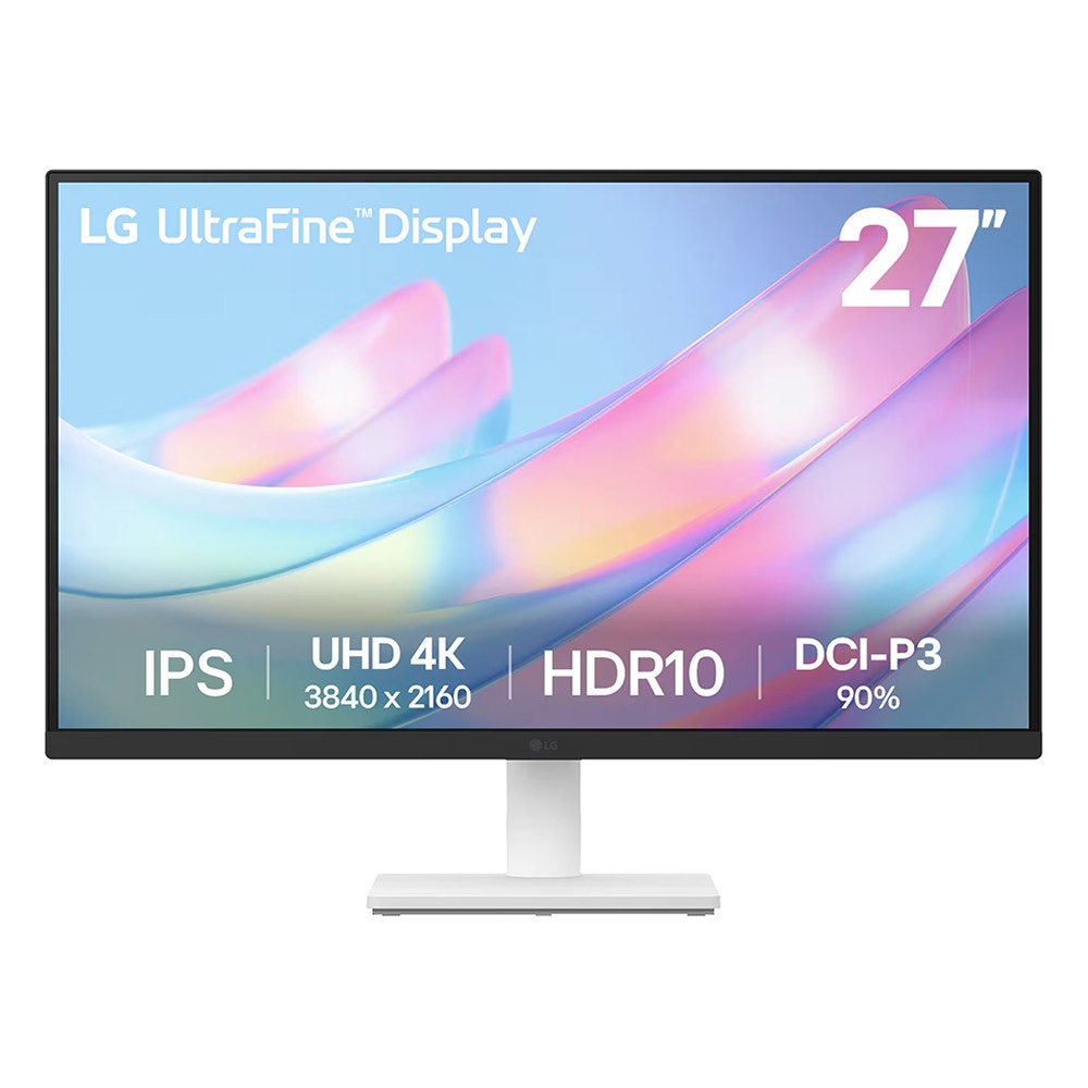 LG UltraFine 27" UHD 4K IPS Office Monitor (27US500-W)