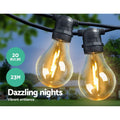 23m LED Festoon String Lights Outdoor Christmas Decorations Wedding Garden Party - SuperSaverAU - view 3