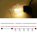 Jingle Jollys 14m LED Festoon String Lights Christmas Wedding Party Outdoor - SuperSaverAU - view 2