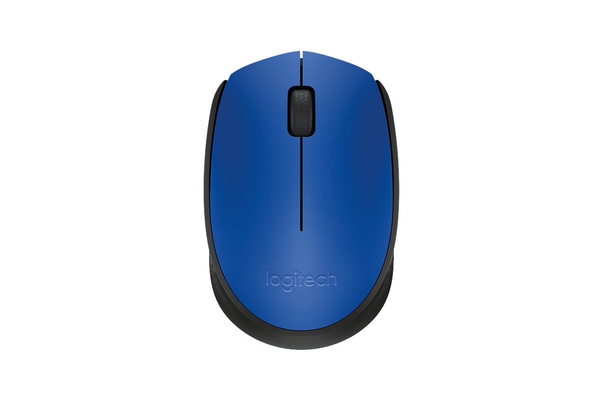 Logitech M171 Wireless Mouse (Blue)