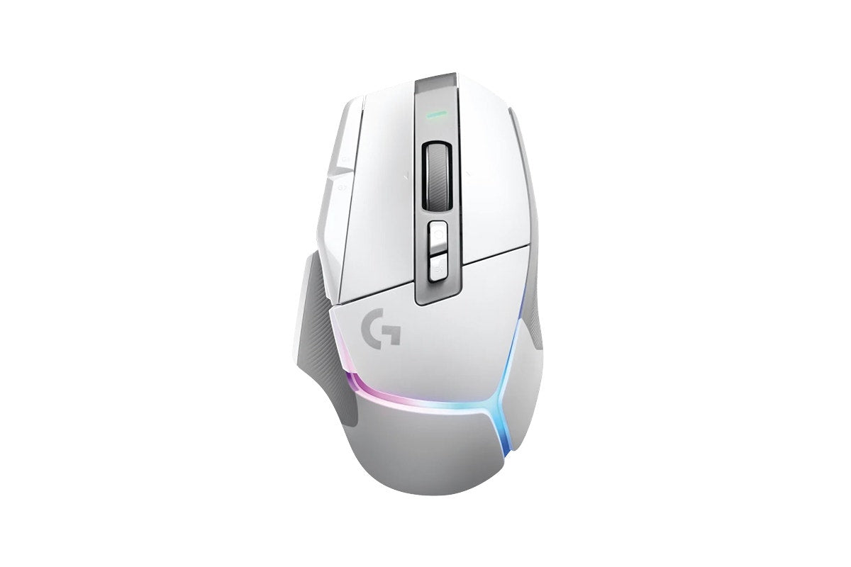 Logitech G502 X PLUS LIGHTSPEED Wireless Gaming Mouse (White)
