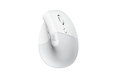 Logitech Lift Vertical Ergonomic Mouse (Mac, Pale Grey)