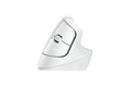 Logitech Lift Vertical Ergonomic Mouse (Mac, Pale Grey)
