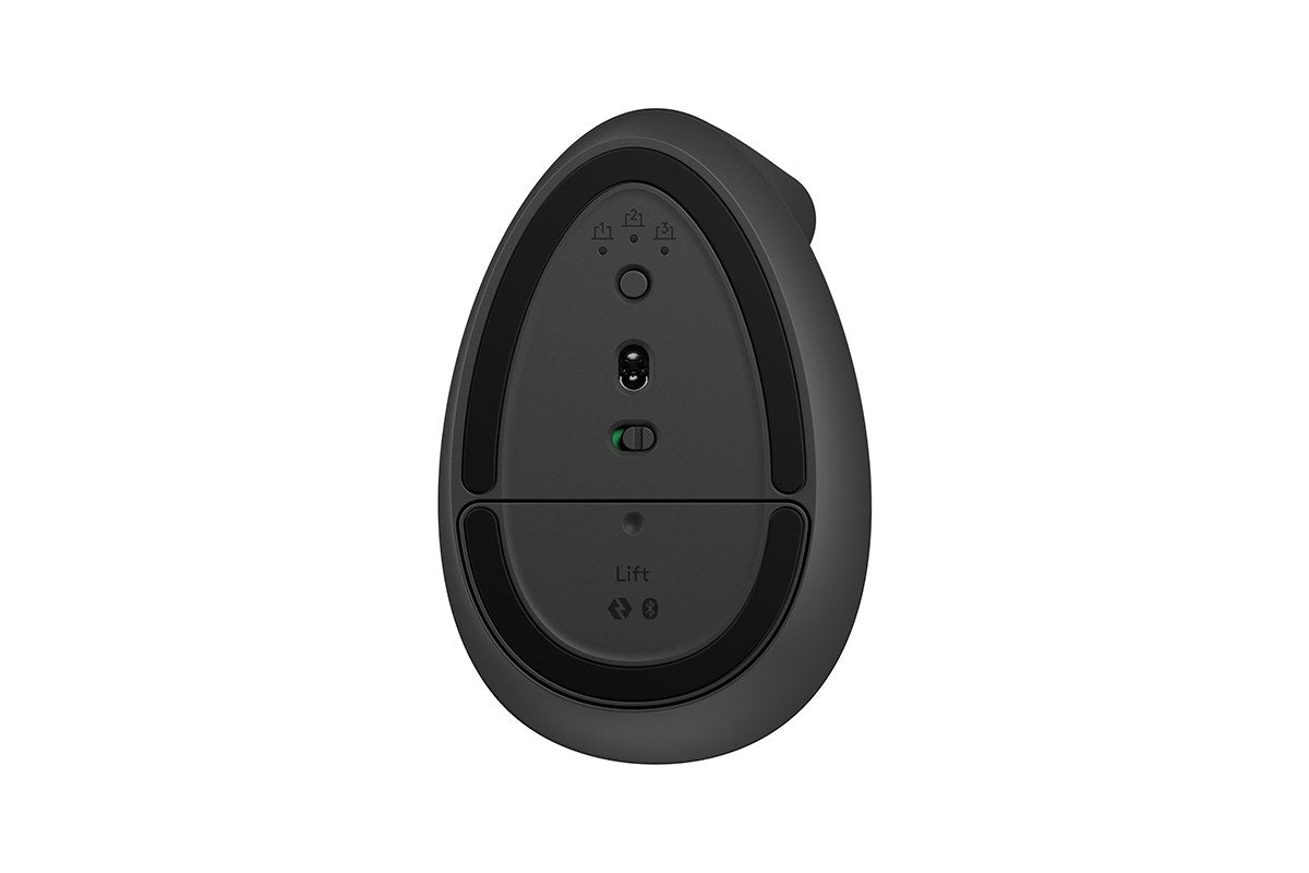 Logitech Lift Vertical Ergonomic Mouse (Graphite)
