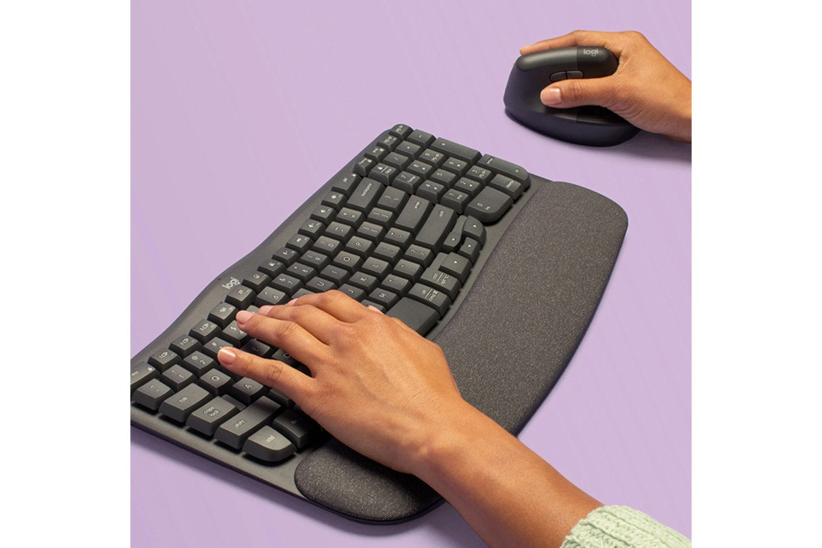 Logitech Lift Vertical Ergonomic Mouse (Graphite)
