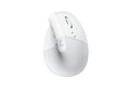 Logitech Lift Vertical Ergonomic Mouse (Pale Grey)