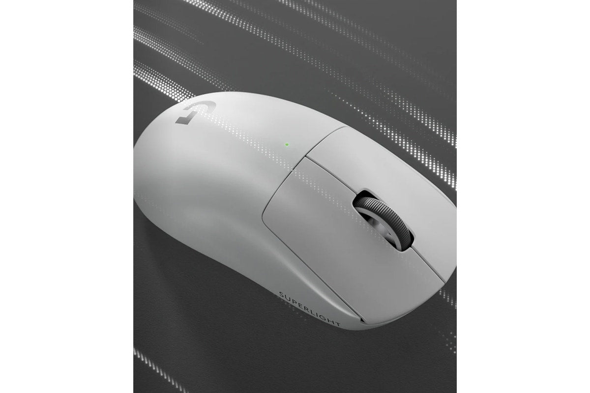 Logitech G PRO X SUPERLIGHT 2 LIGHTSPEED Wireless Gaming Mouse (White)