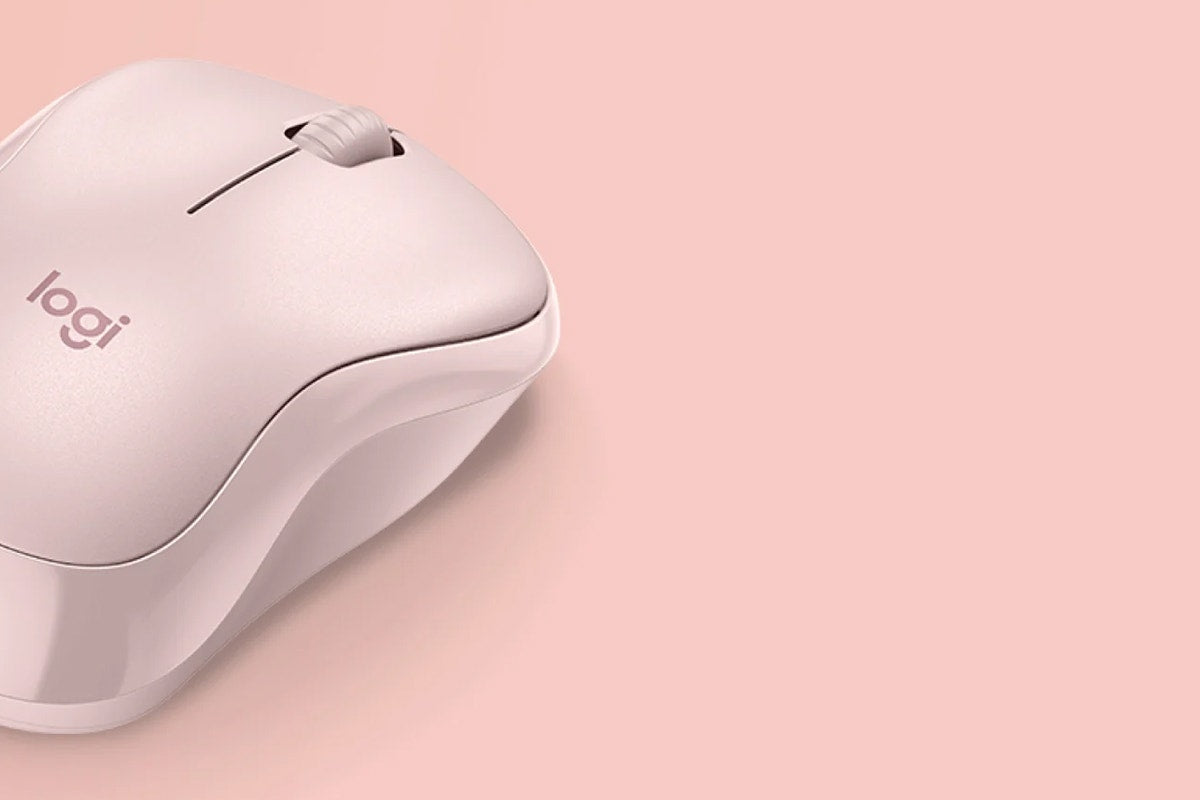 Logitech M240 Silent Wireless Mouse (Rose)