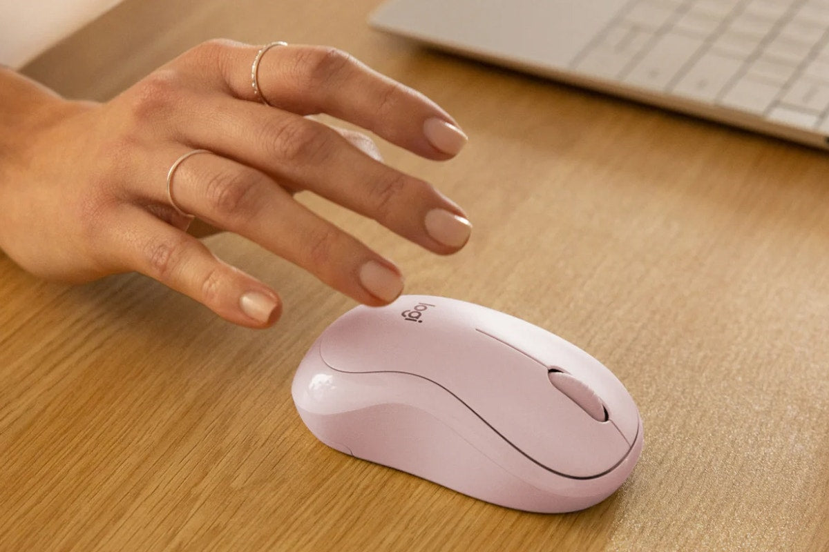 Logitech M240 Silent Wireless Mouse (Rose)