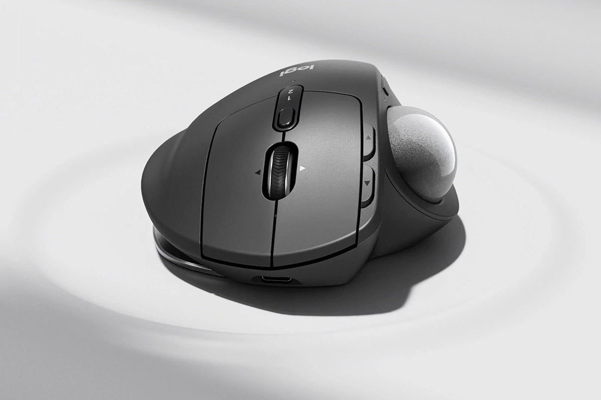 Logitech MX Ergo S Wireless Trackball (Graphite)