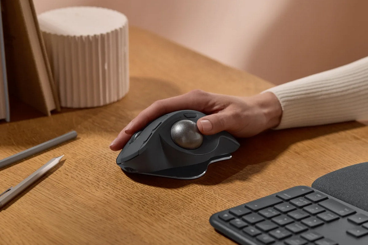 Logitech MX Ergo S Wireless Trackball (Graphite)