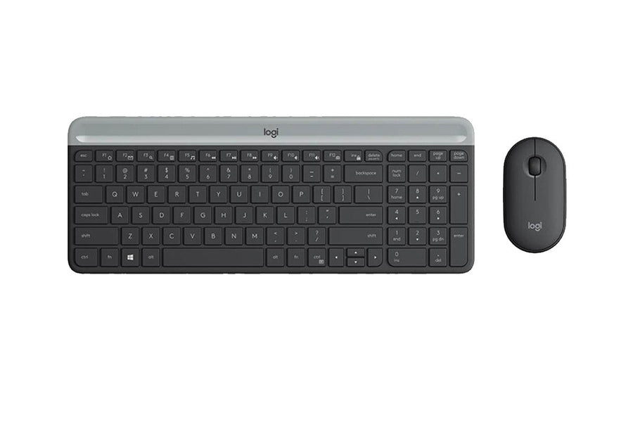 Logitech MK470 Slim Wireless Mouse & Keyboard Combo - Graphite (920-009182)