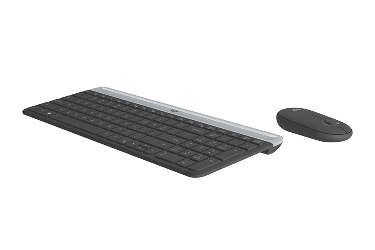 Logitech MK470 Slim Wireless Mouse & Keyboard Combo - Graphite (920-009182)