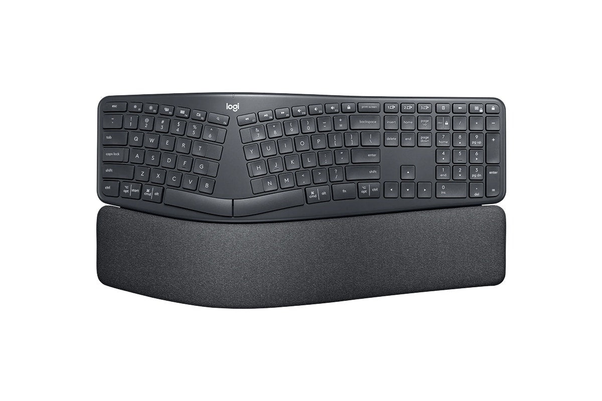 Logitech K860 Ergo Wireless Keyboard (Graphite)
