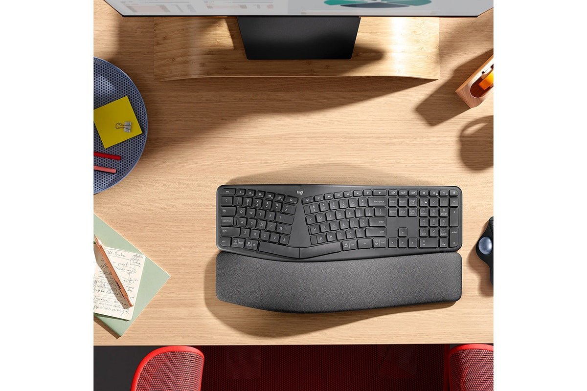 Logitech K860 Ergo Wireless Keyboard (Graphite)
