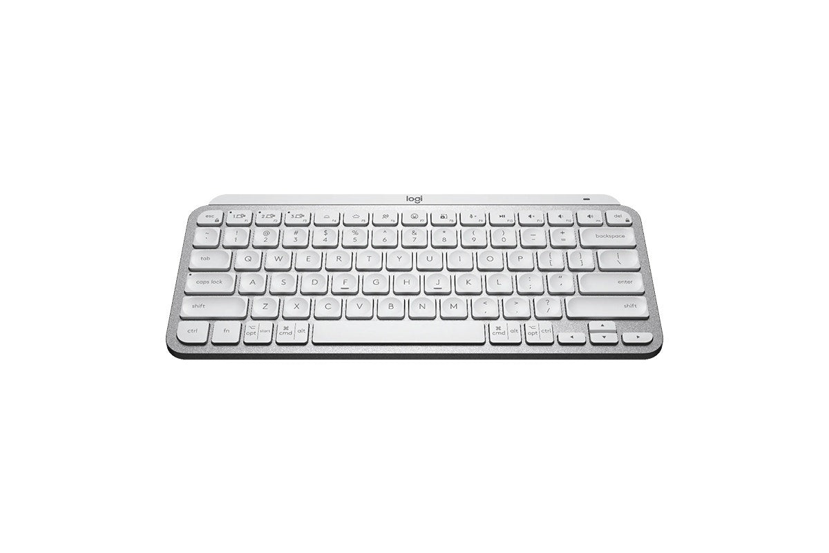 Logitech MX Keys Mini Wireless Illuminated Keyboard (Pale Grey)