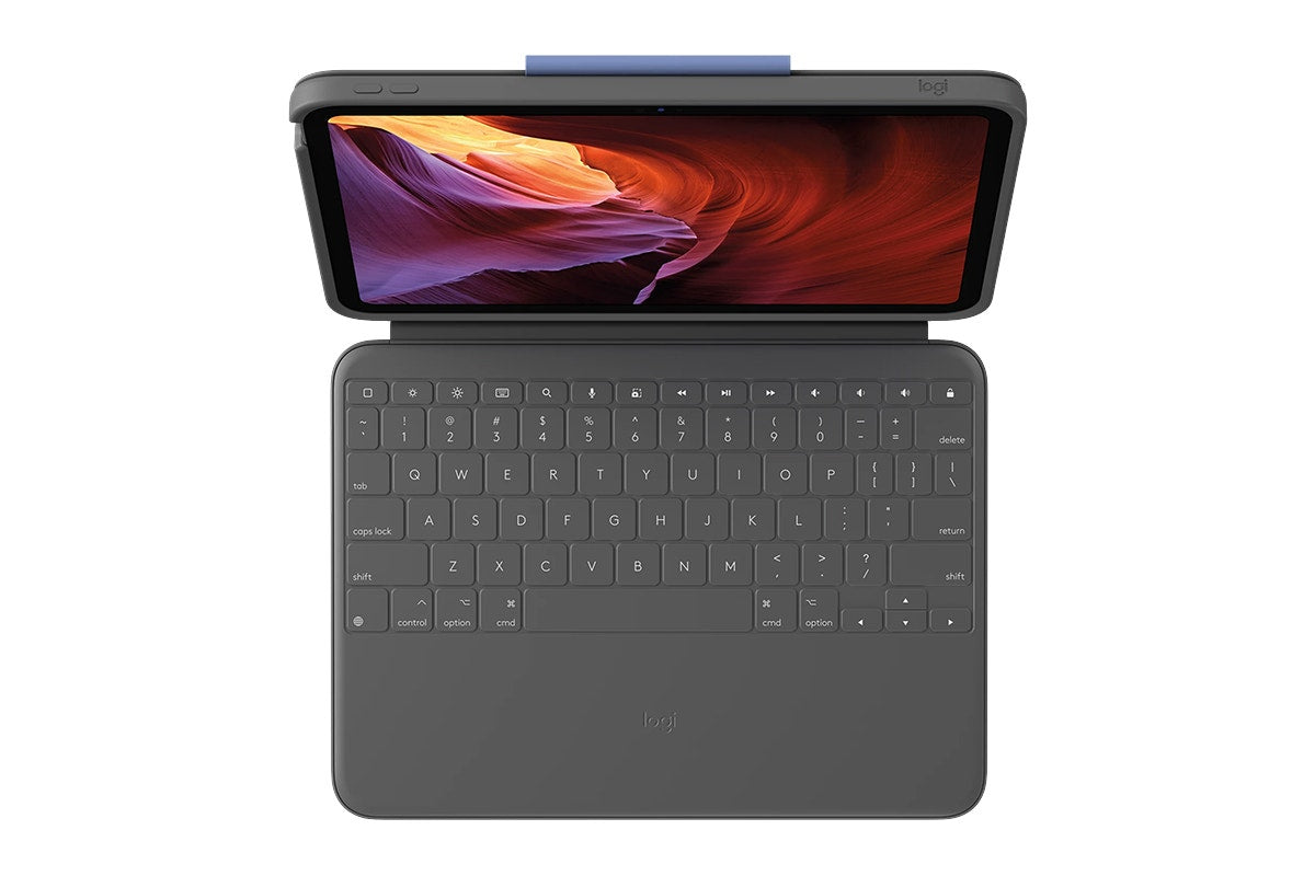 Logitech Rugged Folio Case for iPad (10th Gen, Grey)