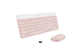Logitech MK470 Slim Wireless Keyboard and Mouse Combo (Rose)