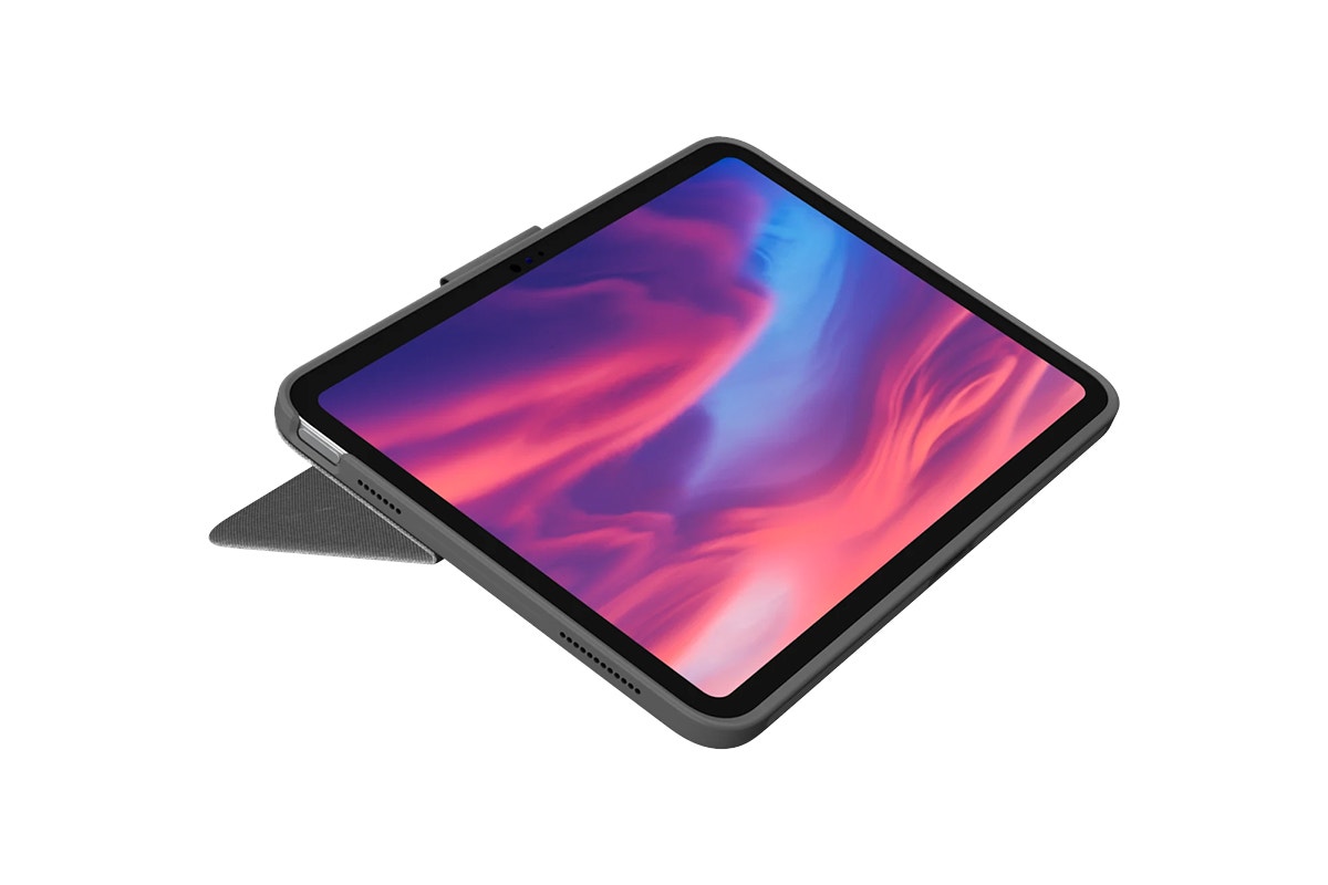 Logitech Combo Touch Case for iPad (10th Gen, Grey)