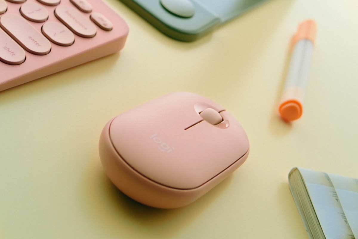 Logitech Pebble 2 Wireless Keyboard and Mouse Combo (Rose)
