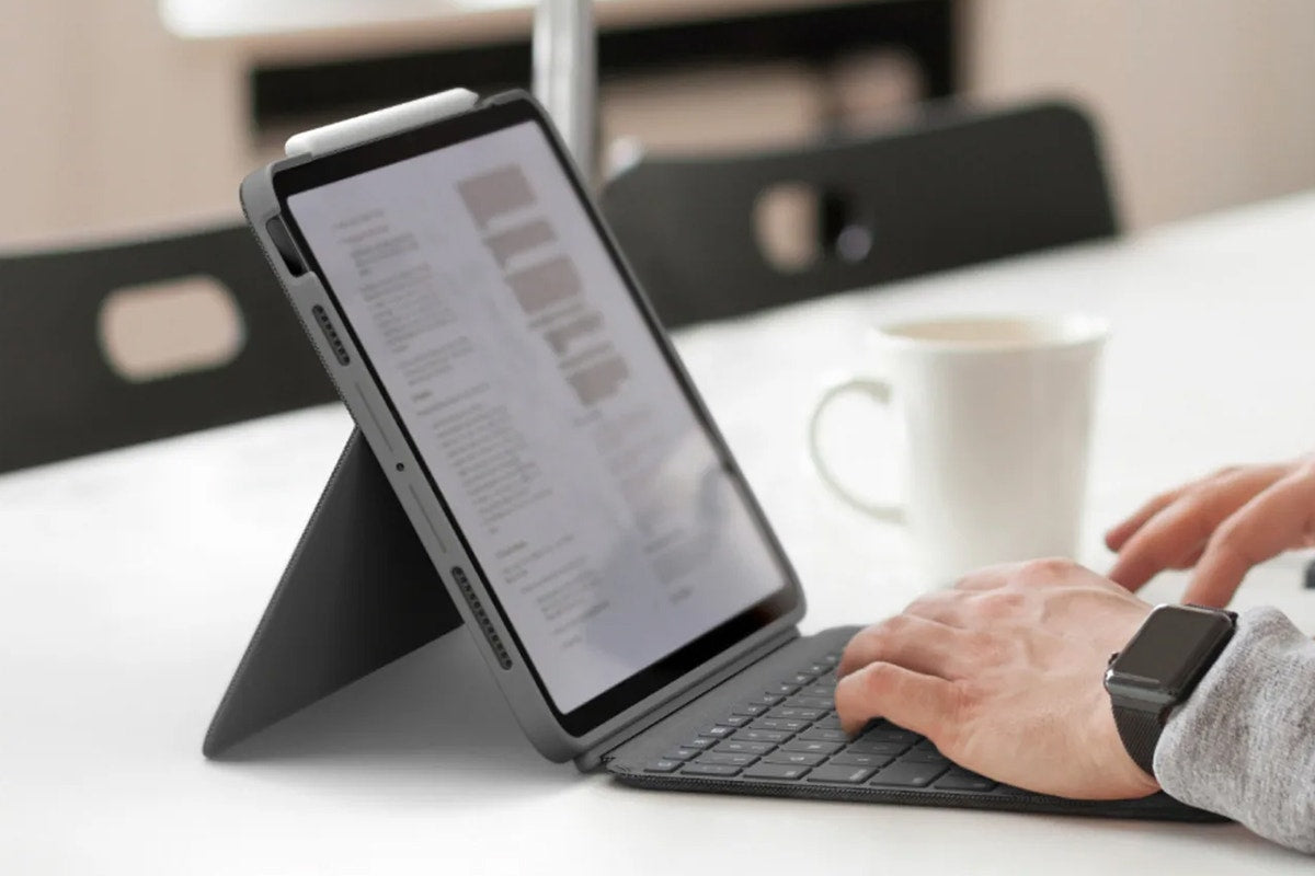 Logitech Combo Touch Keyboard Case for iPad Air 13" (Grey)