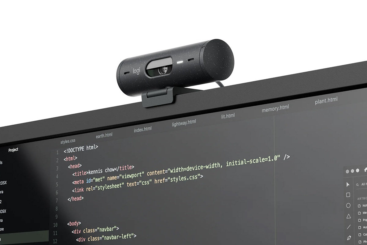 Logitech Brio 500 Webcam (Graphite)
