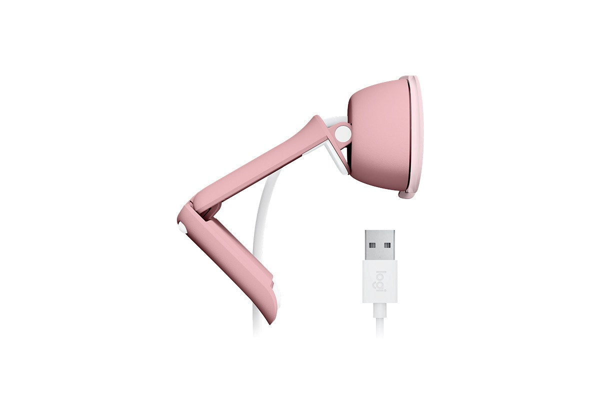 Logitech Brio 100 Webcam (Rose)
