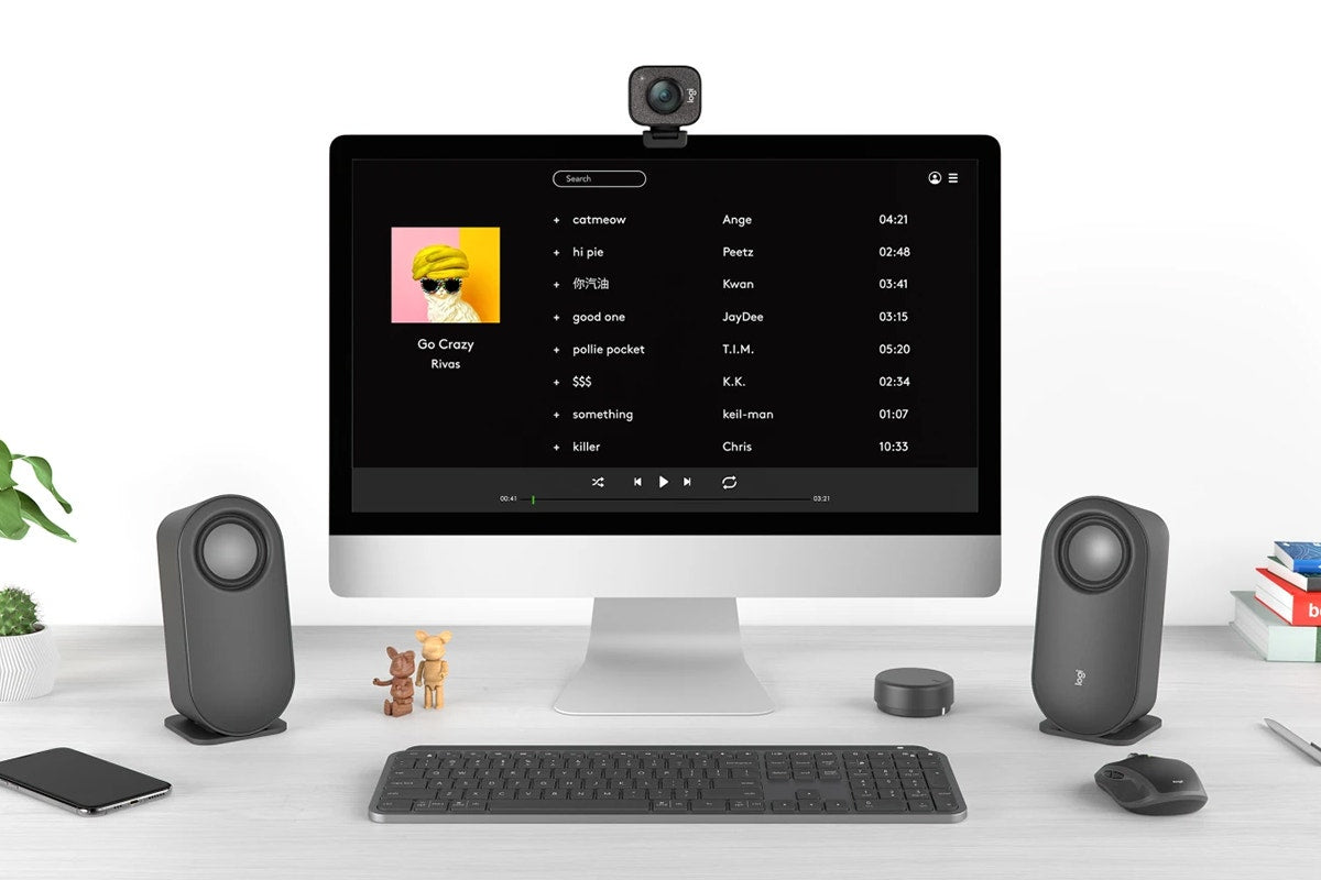 Logitech Z407 Bluetooth Computer Speakers with Subwoofer and Wireless Control