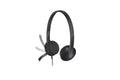 Logitech H340 USB Headset - Black (981-000477)