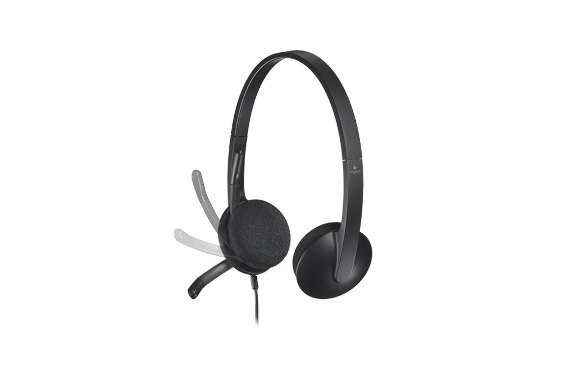 Logitech H340 USB Headset - Black (981-000477)