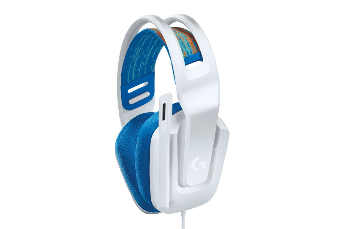 Logitech G335 Wired Gaming Headset (White)