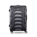 Wanderlite 28" Hard Shell Luggage with TSA Lock, 360° Spinner Wheels, Black - SuperSaverAU - view 3