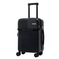 Wanderlite 20" Carry-On Luggage with Front Pocket, TSA Lock, 40L Capacity, Black - SuperSaverAU - view 1