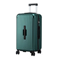 Wanderlite 28 Inch Trunk Suitcase – Green with Type-C Port & TSA Lock