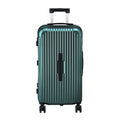 Wanderlite 28 Inch Trunk Suitcase – Green with Type-C Port & TSA Lock