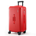 Wanderlite 28 Inch Trunk Luggage – Red 90L, TSA Lock & Type-C Port