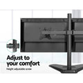 Artiss Monitor Arm Stand Dual Black - SuperSaverAU - view 5