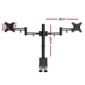 Artiss Monitor Arm Dual Desk Mount Screen Holder Bracket - SuperSaverAU - view 2
