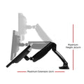 Artiss Monitor Arm Gas Spring Dual Desk Mount Screen Holder - SuperSaverAU - view 2
