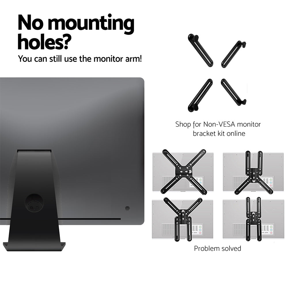 Artiss Monitor Arm Desk Mount Screen Holder Bracket - SuperSaverAU - view 7