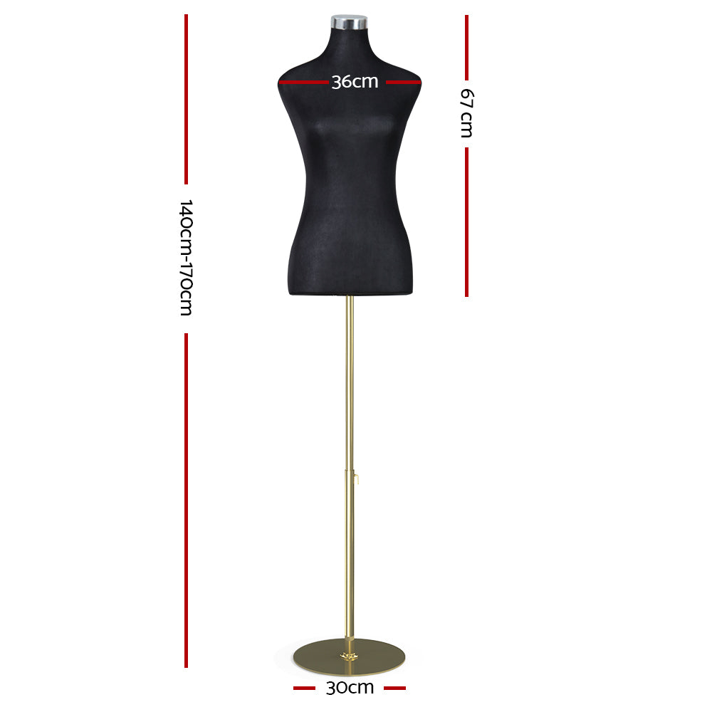 Embellir Dressmaking Mannequin Dummy Model, Adjustable Height 140-170cm, Pinnable - SuperSaverAU - view 2