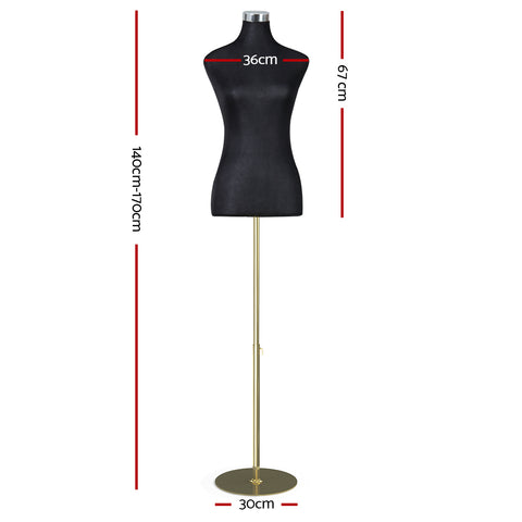 Embellir Dressmaking Mannequin Dummy Model, Adjustable Height 140-170cm, Pinnable - SuperSaverAU - view 2