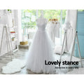 Female Mannequin 170cm Model Dressmaker Clothes Display Torso Tailor Wedding White - SuperSaverAU - view 6
